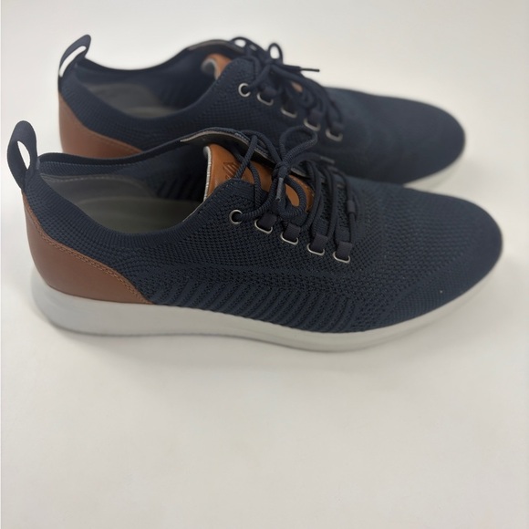 Johnston & Murphy Men's Blue and Tan Sneakers - Picture 7 of 10